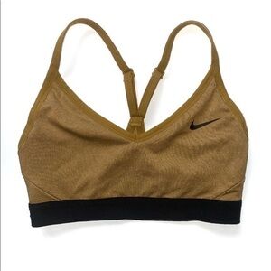 Nike Women’s Dry-Fit Mesh Back Panel V-Neck Indy Sports Bra